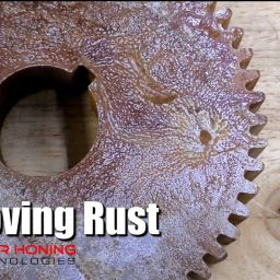 Does vapor blasting remove rust