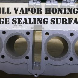 will vapor honing damage sealing surfaces