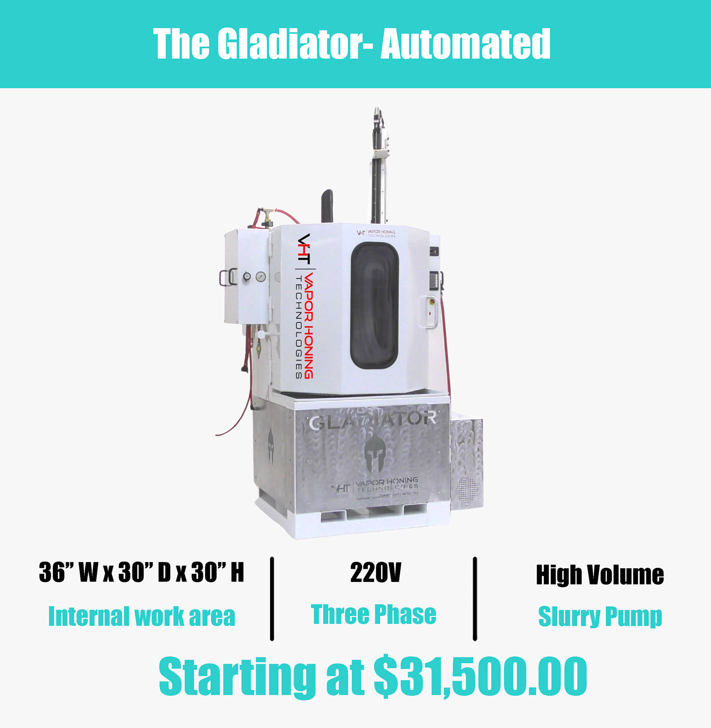 Machine Price Guide - Vapor Honing Technologies