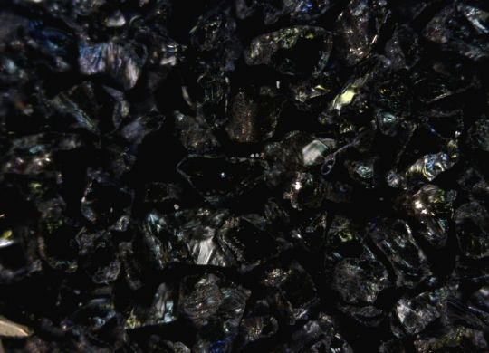 A microscopic view of silicon carbide